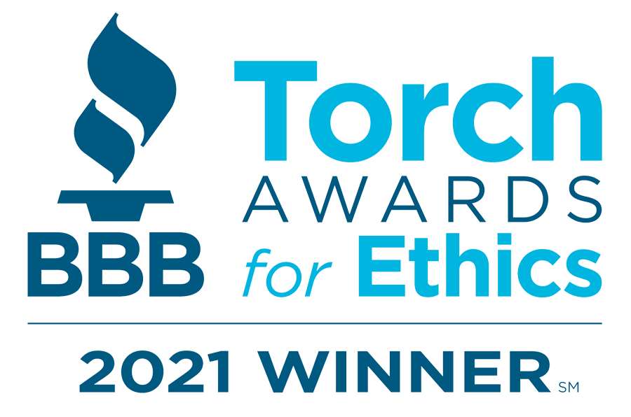 2021 Better Business Bureau® (BBB®) TORCH Award