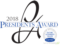 Carrier Logo with President's Award