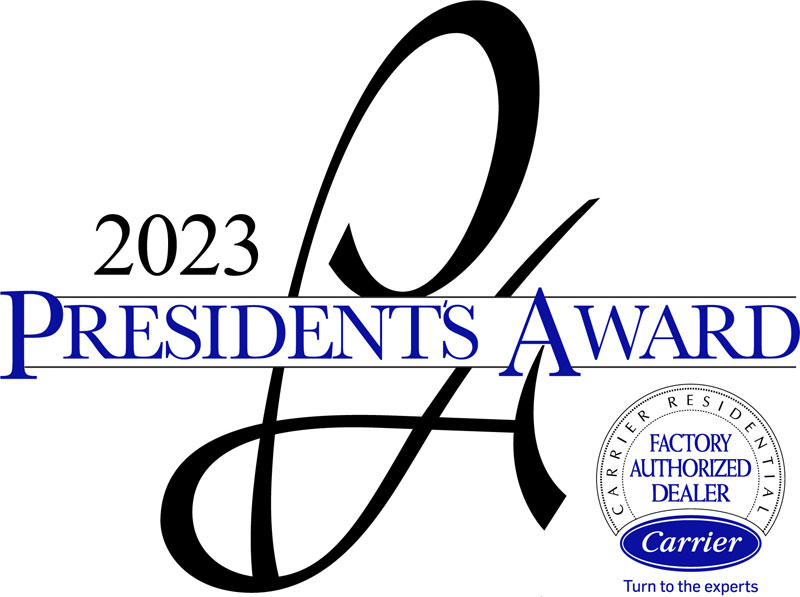 CARRIER PRESIDENT'S AWARD 2013, 2014, 2018, 2019 and 2023