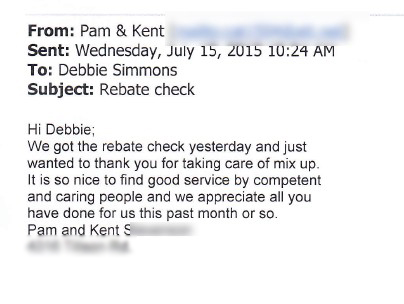 Pam and Kent S. review