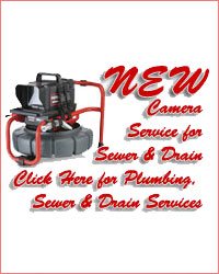 NEW Camera Service For Sewer and Drain  