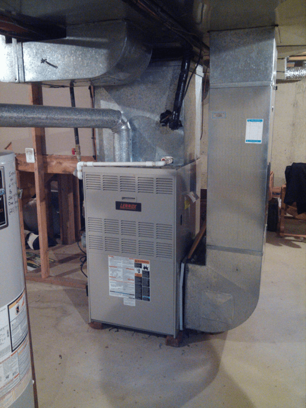 Furnace before picture