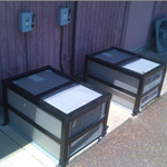 Welded Air Conditioning Security Cages