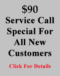 $90 service call for new customers