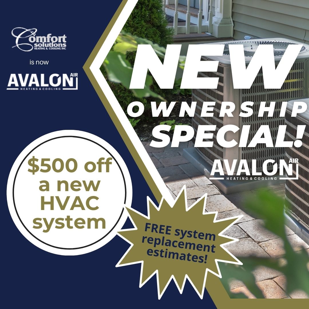 $500 off a new HVAC system-limited time offer