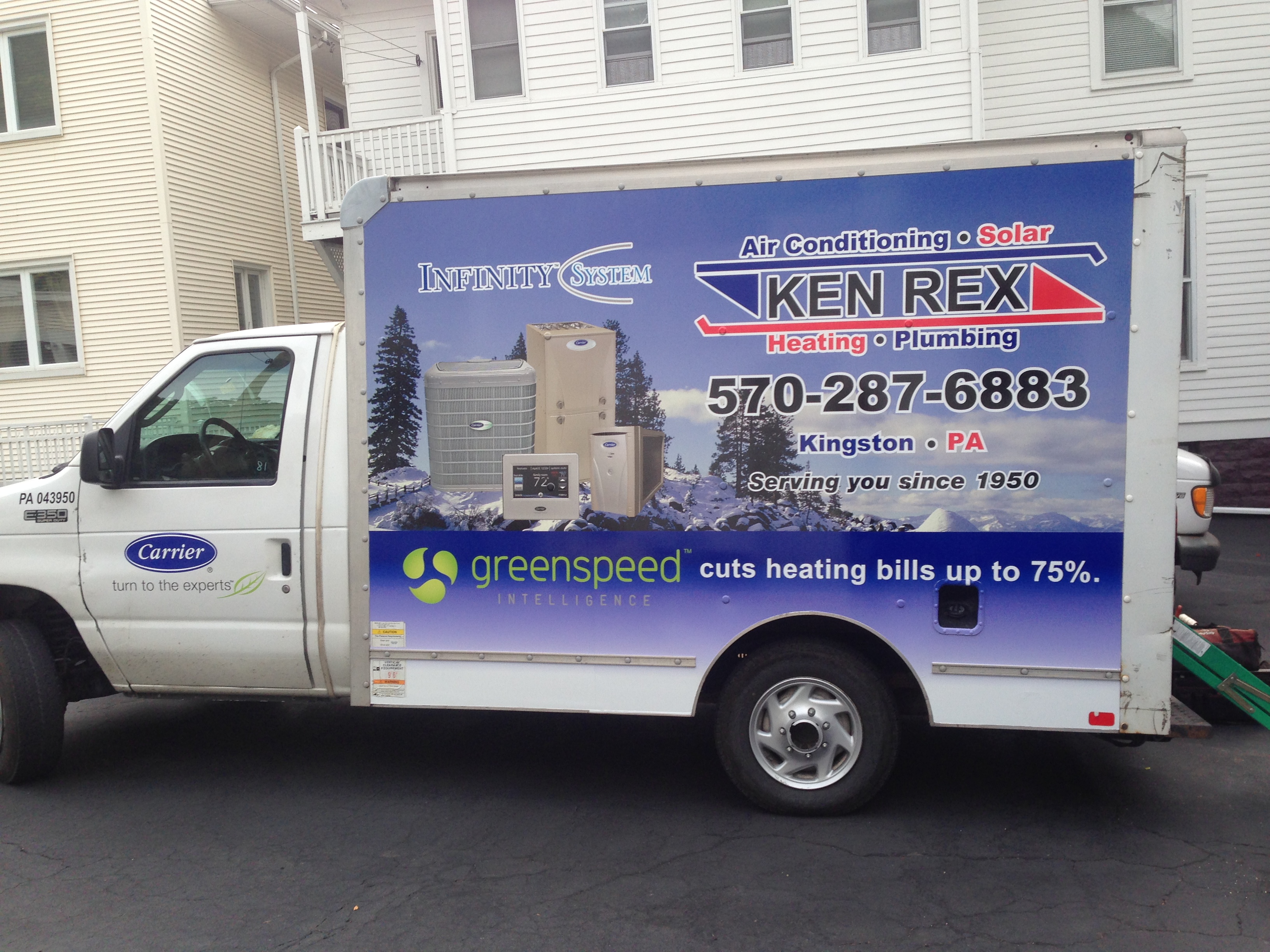 Ken Rex Plumbing Heating & Cooling, About Us - Kingston, PA 18704 - Carrier