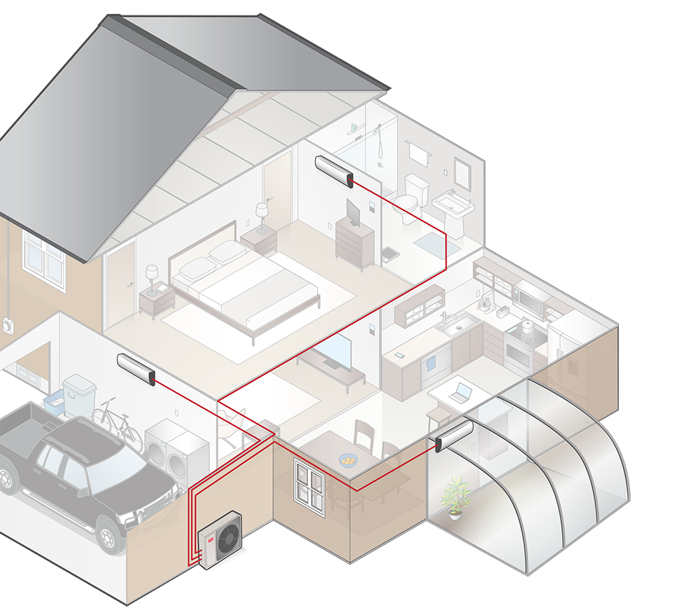 Bryant Ductless House Layout