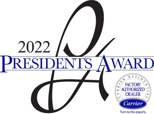 Carrier President's Award Winner - 2019, 2020, 2021 & 2022