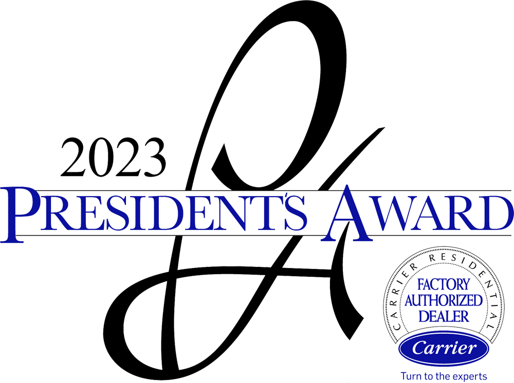 Carrier President's Award Winner - 2019, 2020, 2021, 2022 & 2023