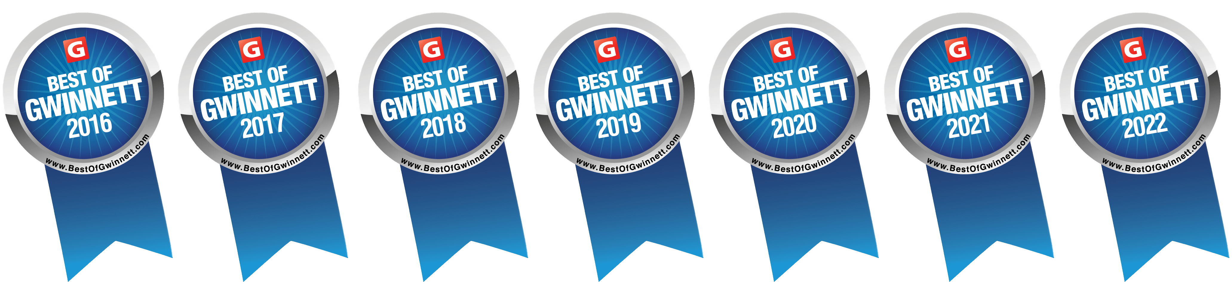  Best of Gwinnett Magazine 2016-2022