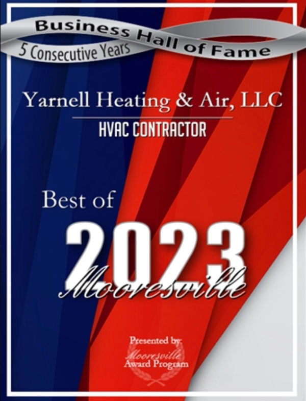 2023 Best of Mooresville - HVAC Contractor