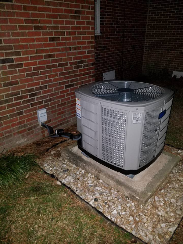 Outdoor AC Install