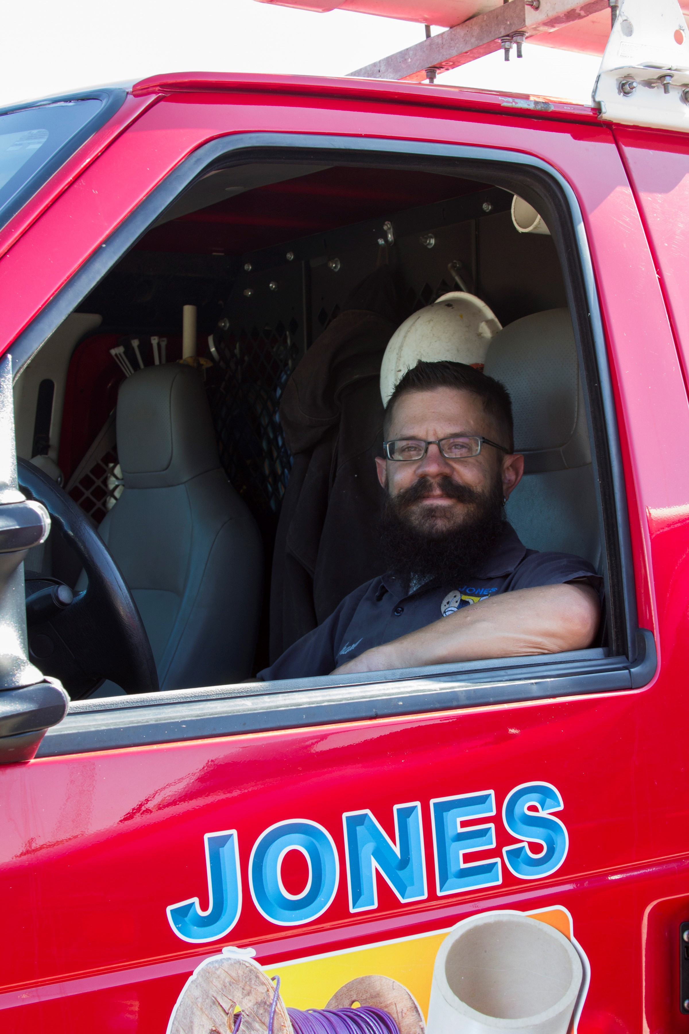 Image of Jones Contracting employee Charles Todd