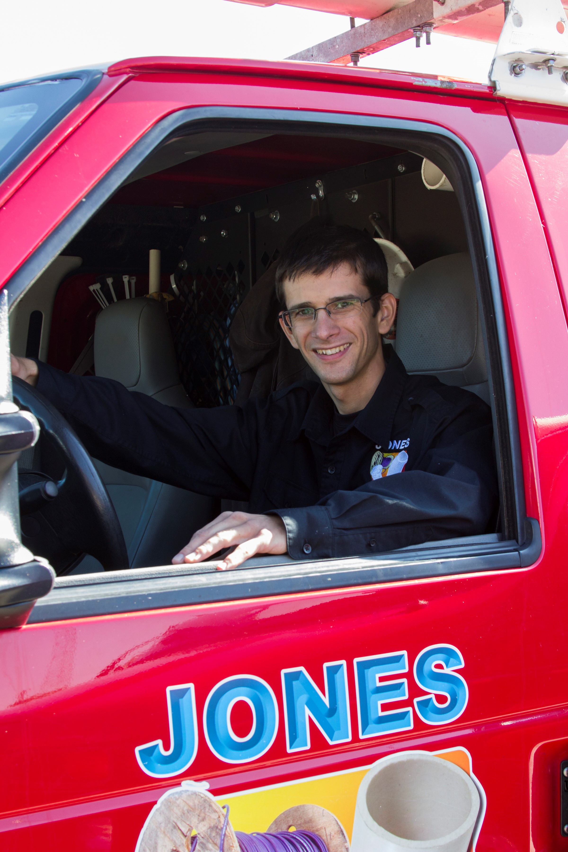 Image of Jones Contracting employee Zach Harris