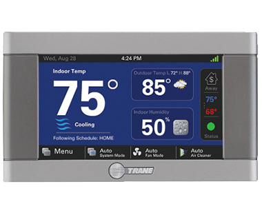 Thermostat programmable PerformanceMC Edge® avec mesure de l'humidité  relative - Klimfax