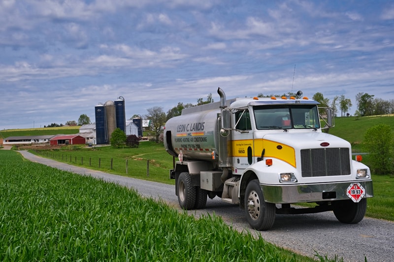 Company Fuel Delivery Truck