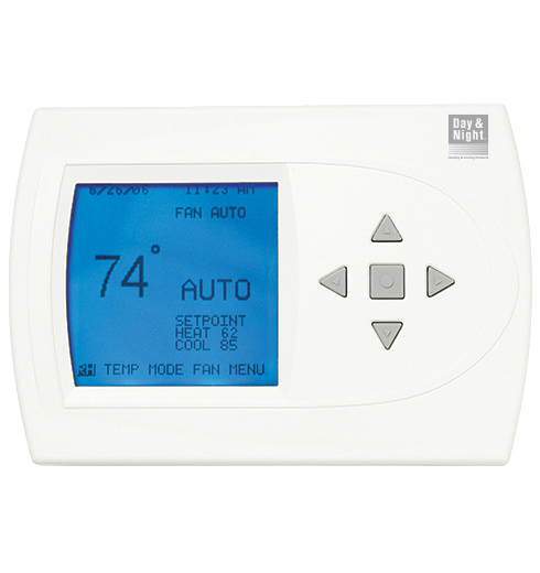 Programmable Thermostat with Humidity Control