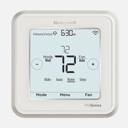 honeywell s smart thermostat outside temperature