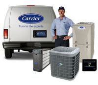 Carrier Cool Cash man and van