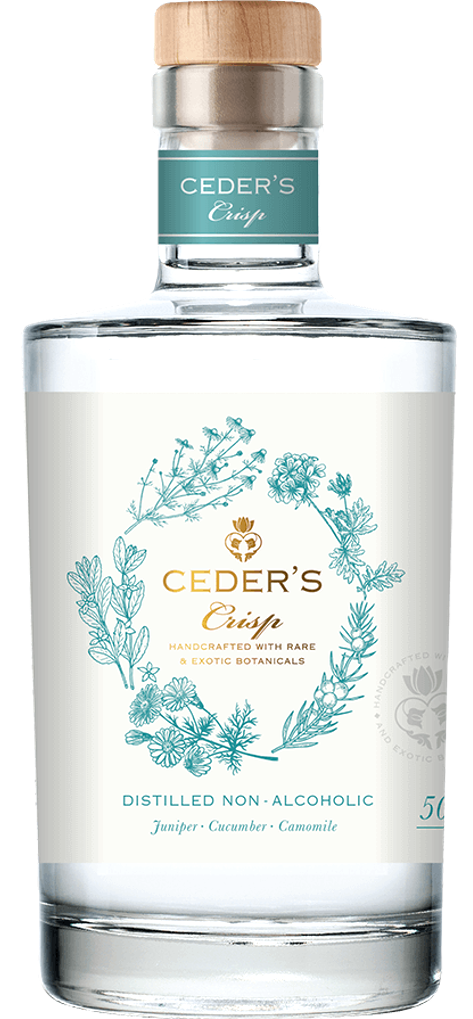 CEDER'S Crisp Gin Sans Alcool - 0%, 50cl