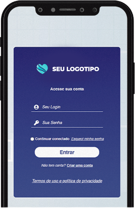 Login no Dispositivo móvel