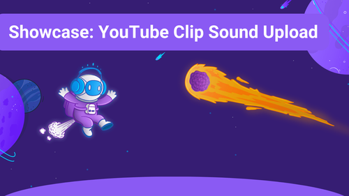 Showcase: YouTube Clip Sound Upload