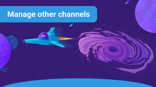 Manage other channels