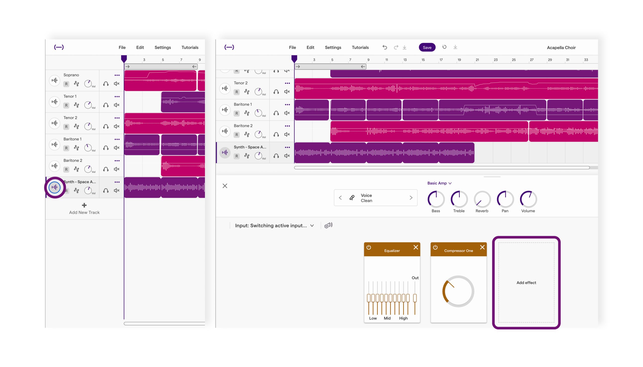 How to process audio with the Soundtrap Studio