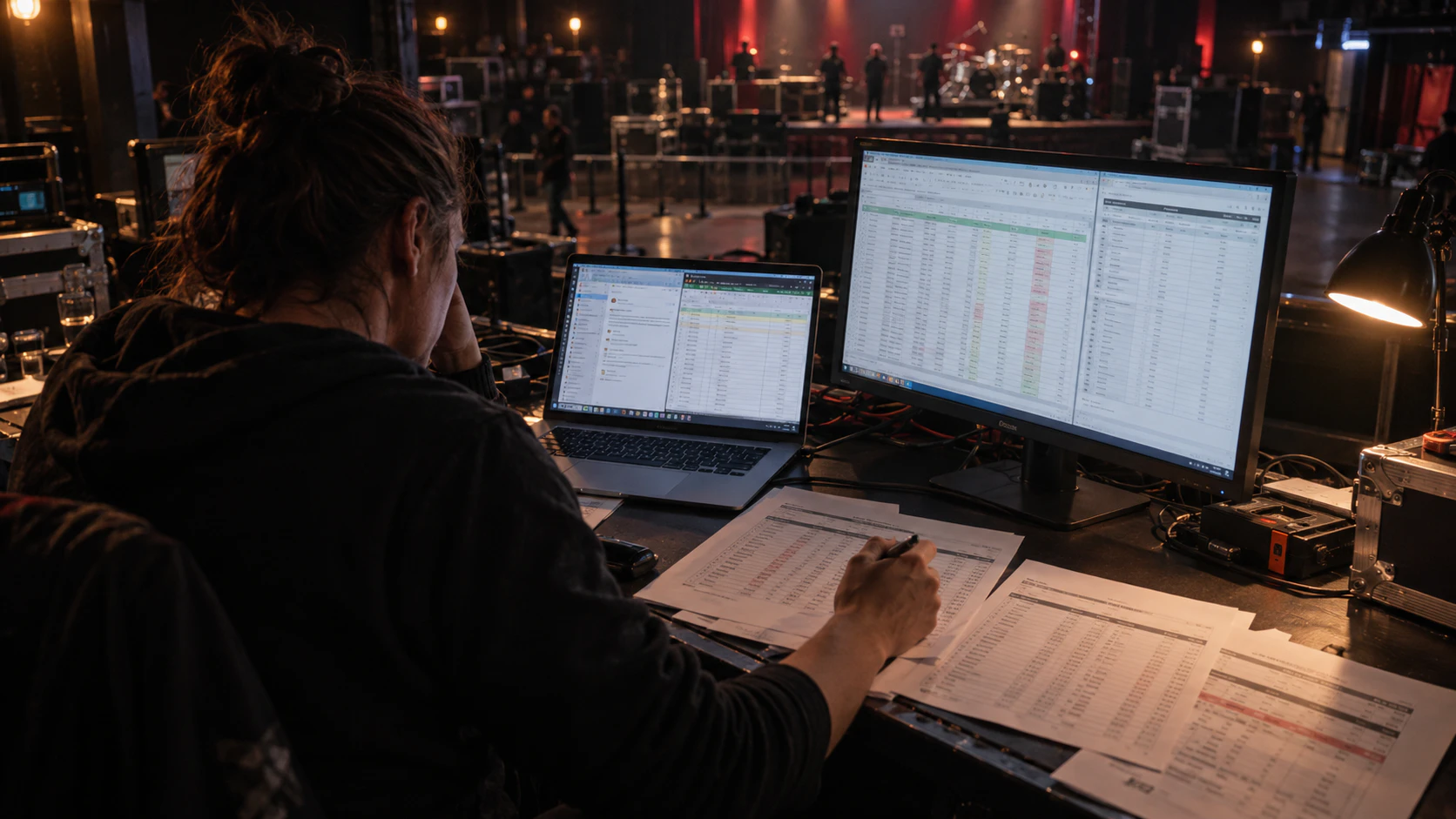 Fragmented spreadsheets