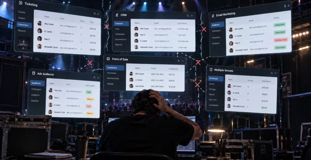 Disconnected fan data silos