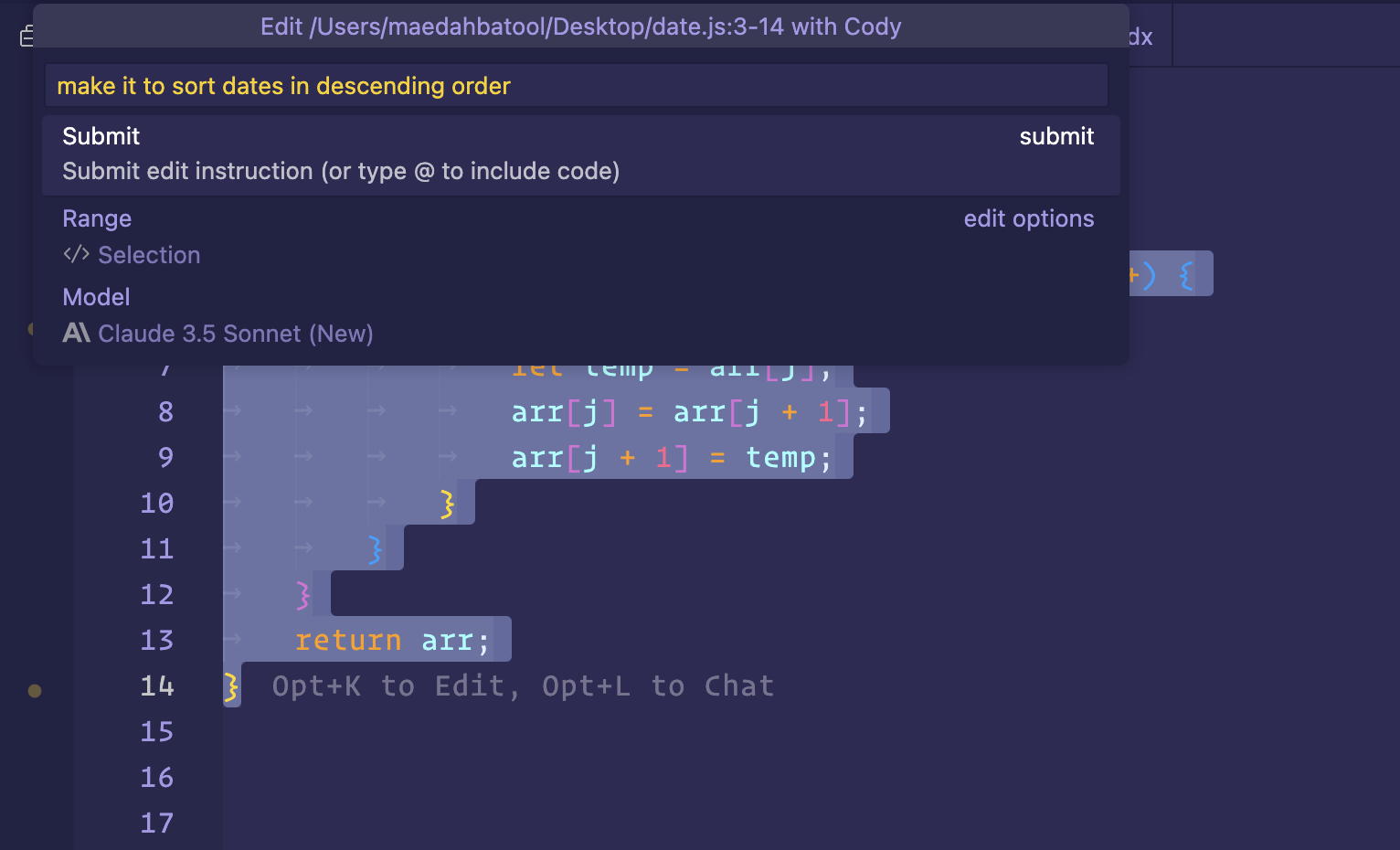 cody-refactor