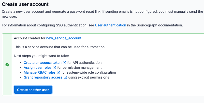 next-steps-service-account