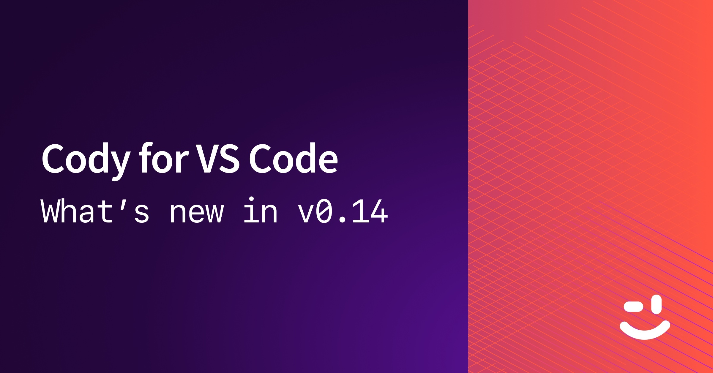 Cody for VS Code v0.14 release