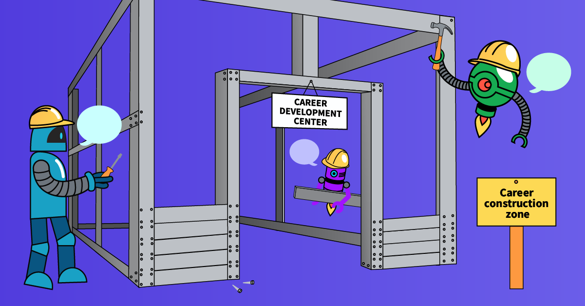 Software engineer career framework graphic