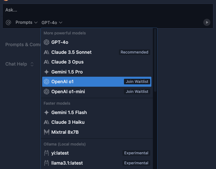 Cody Dropdown Models