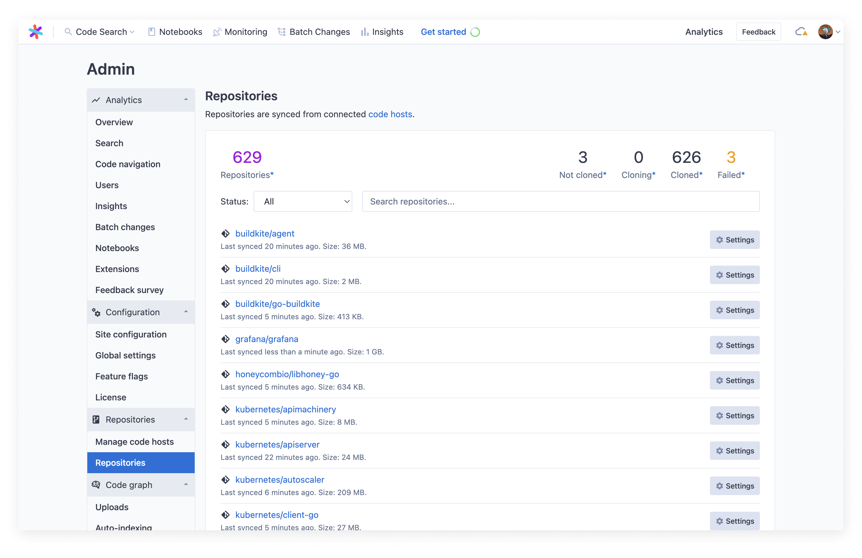 Repository Status Repository Status