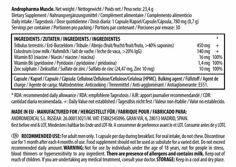 andropharma muscle x2