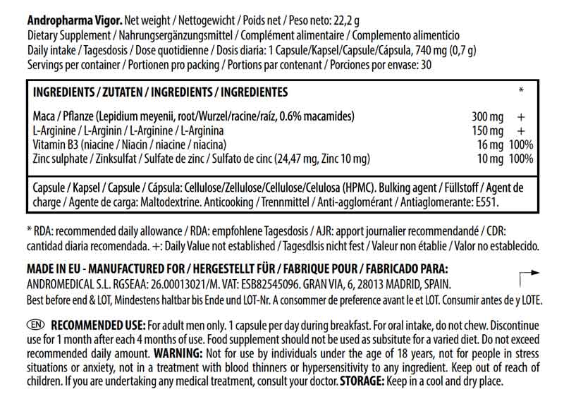 andropharma vigor x2