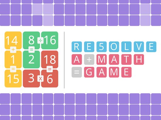RESOLVE : a math game Profile Picture