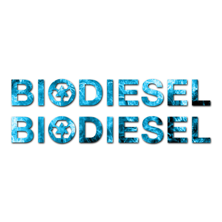 Pair of Bio Diesel – Vinyl Decal Sticker – Multiple Patterns & Sizes – ebn109