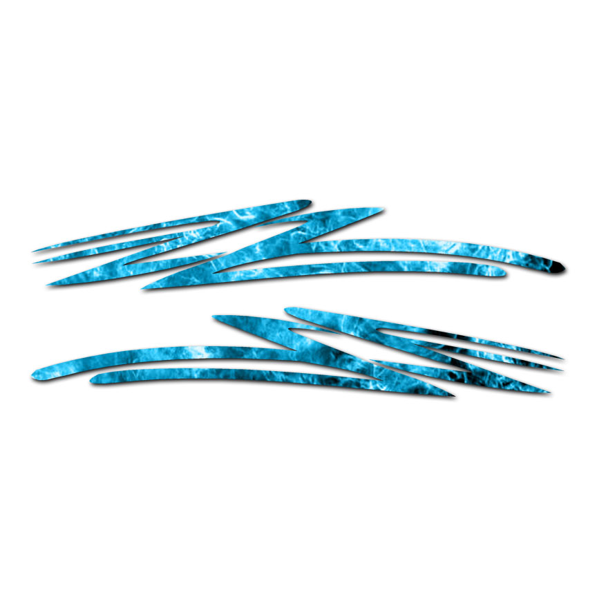 Tribal Splash Fire Flames – Vinyl Decal – Multiple Patterns & Sizes – ebn1328
