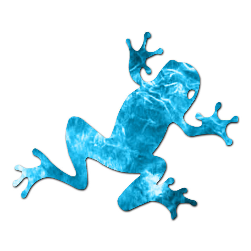 Frog Cute Toad – Vinyl Decal Sticker – Multiple Patterns & Sizes – ebn330