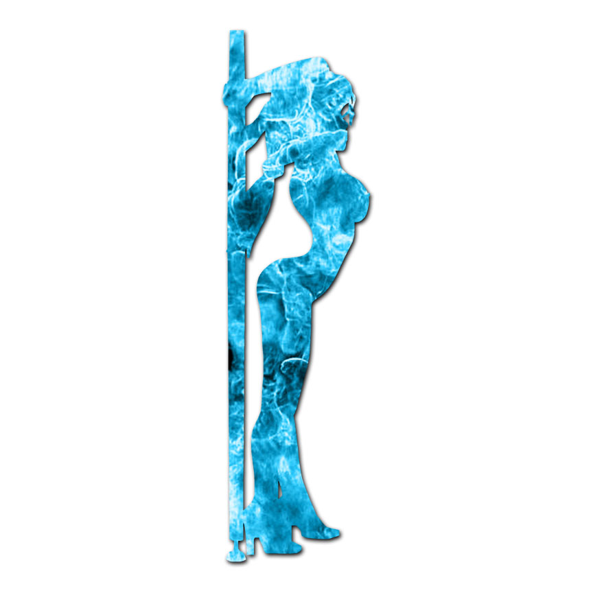 Pole Dancer Stripper Sexy – Decal Sticker – Multiple Patterns & Sizes – ebn3391