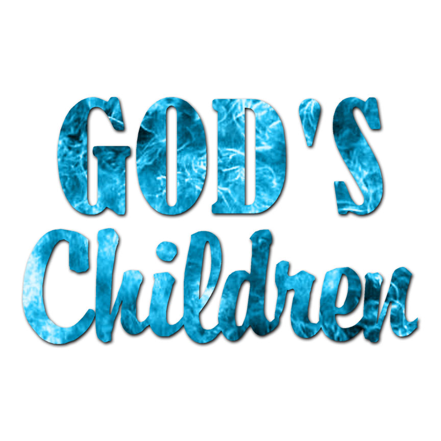God's Children Religion – Decal Sticker – Multiple Patterns & Sizes – ebn3491