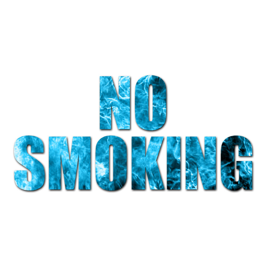 No Smoking – Vinyl Decal Sticker – Multiple Patterns & Sizes – ebn3558