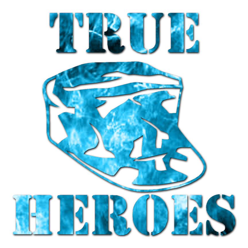 True Heroes Military Cap – Decal Sticker – Multiple Patterns & Sizes – ebn3675