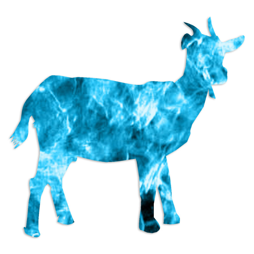 Goat – Vinyl Decal Sticker – Multiple Patterns & Sizes – ebn6105