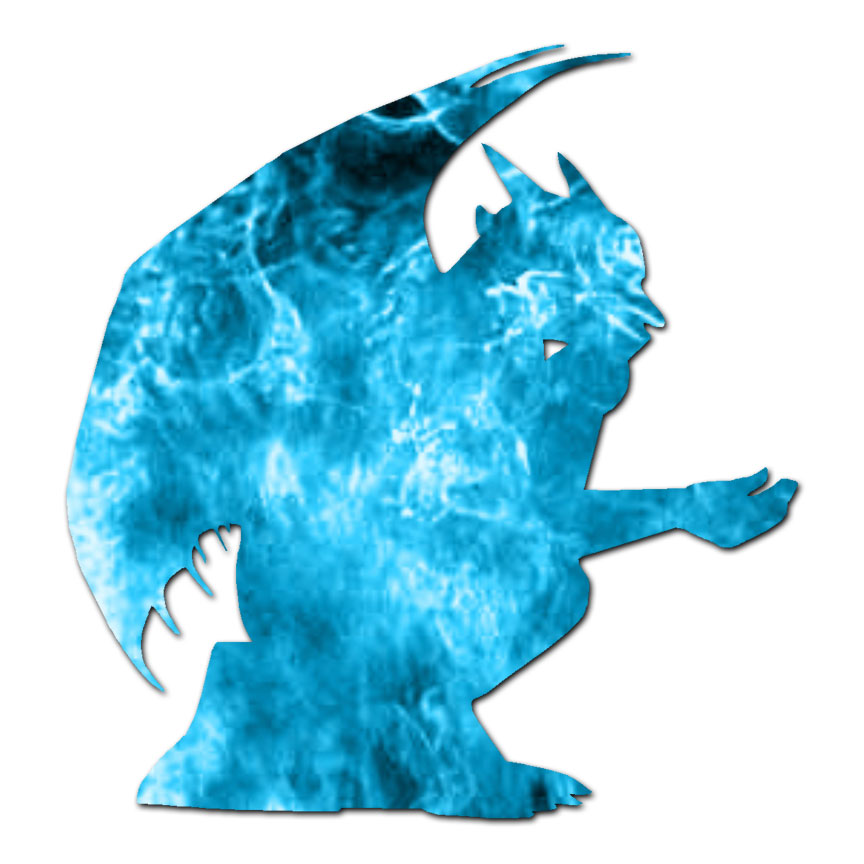 Gargoyle – Vinyl Decal Sticker – Multiple Patterns & Sizes – ebn624