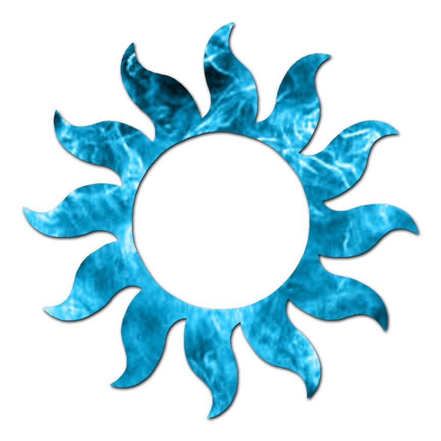 Sun Art – Vinyl Decal Sticker – Multiple Patterns & Sizes – ebn671