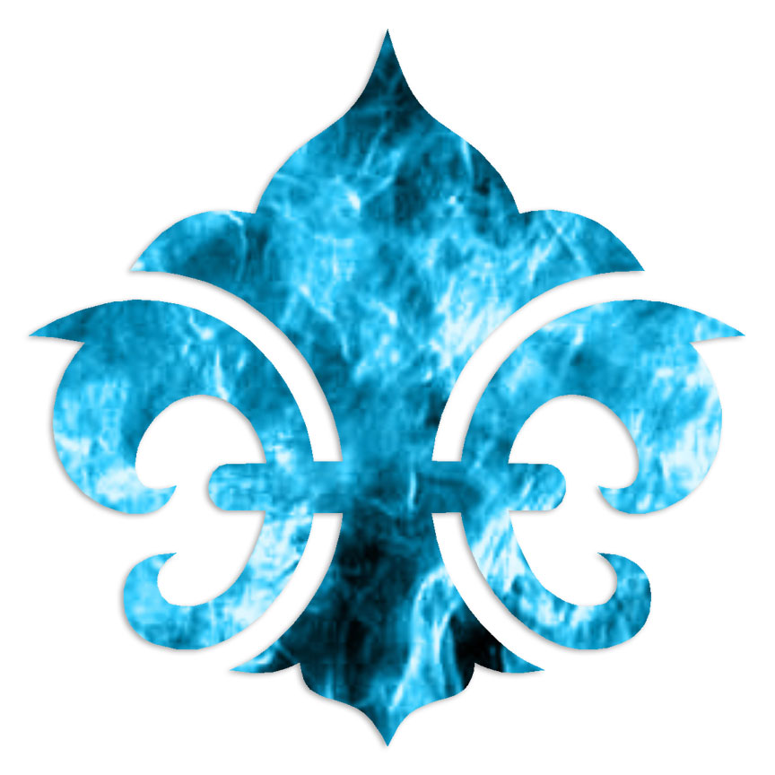 Fleur De Lis – Decal Sticker – Multiple Patterns & Sizes – ebn6747